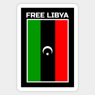 Free Libya Magnet